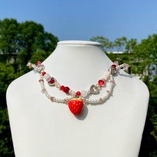 Resin Fruit Pendant Jewelry Supplies for Hand Making Necklaces and Bracelets