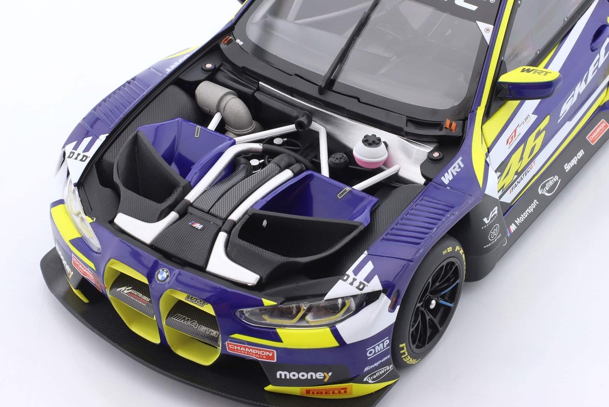 Minichamps - 1:18 BMW M4 GT3 No.46 Valentino Rossi Winner GTWCE