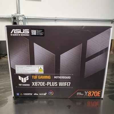 ASUS TUF Gaming X870E-PLUS WIFI7 AMD AM5 DDR5 ATX Motherboard