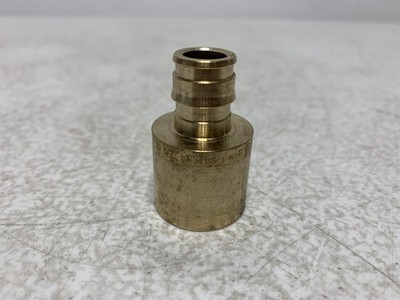 Uponor Q4535050 ProPEX 1/2'' Brass PEX Plug End Cap Fitting (lot of 21)