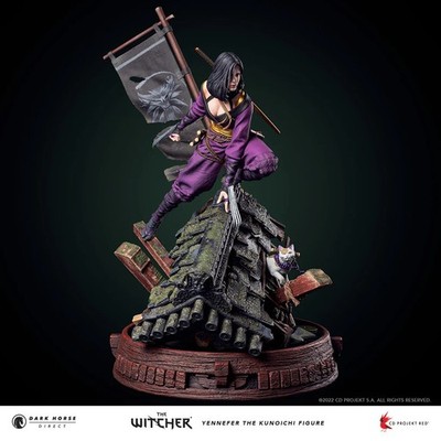 The Witcher 3 Yennefer the Kunoichi Figure Wild Hunt Dark Horse - 43cm/17 inches