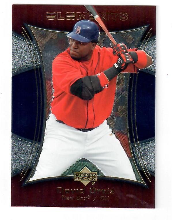 David Ortiz  2007 Upper Deck Elements  Red Sox