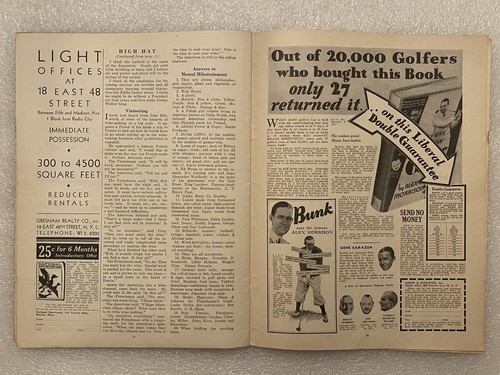 1932 Sept. Judge Magazine Ocean Liner Cover Red Grange Football Nudist Colony - Picture 18 of 22
