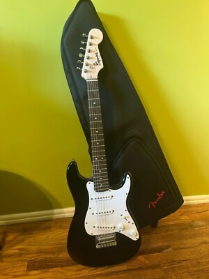 Fender Squier Stratocaster Mini (Black & White) Used, But in Great