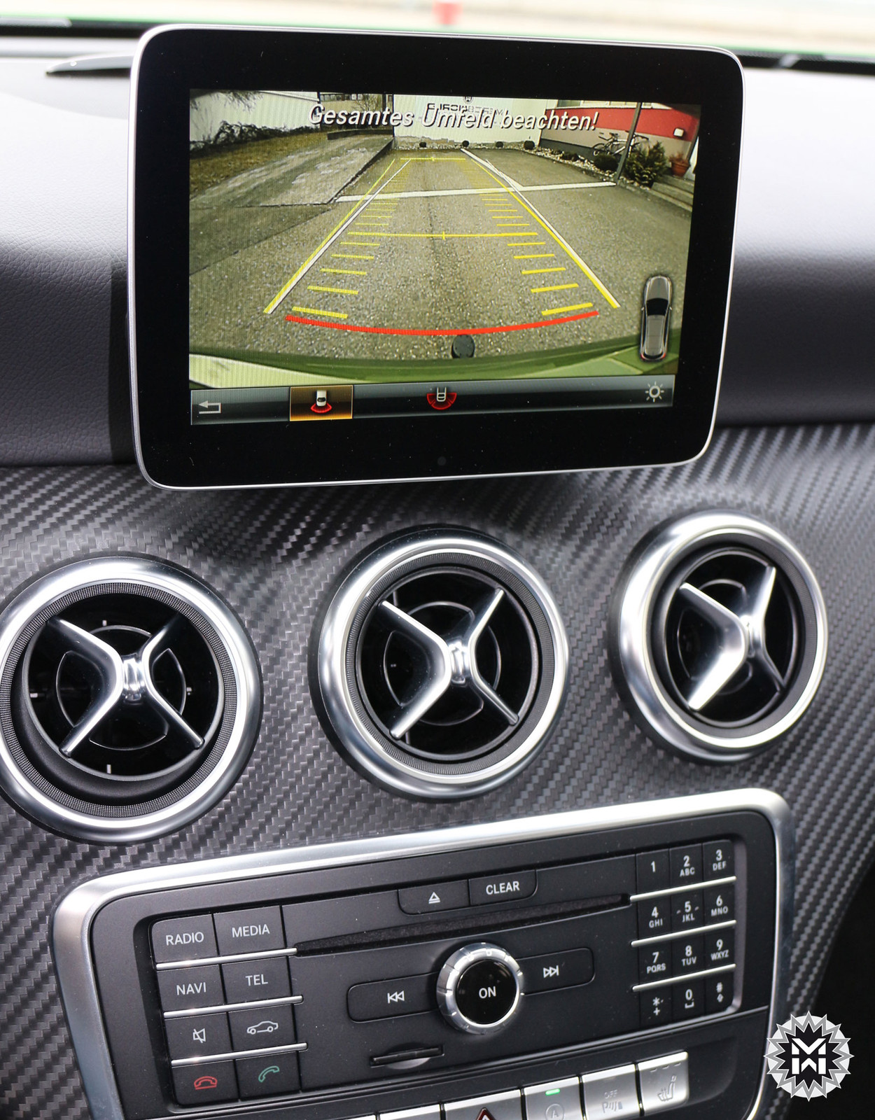 W176 Rear Camera Mercedes original Rückfahrkamera A-Klasse W176 Nachrüstung klappbar ...