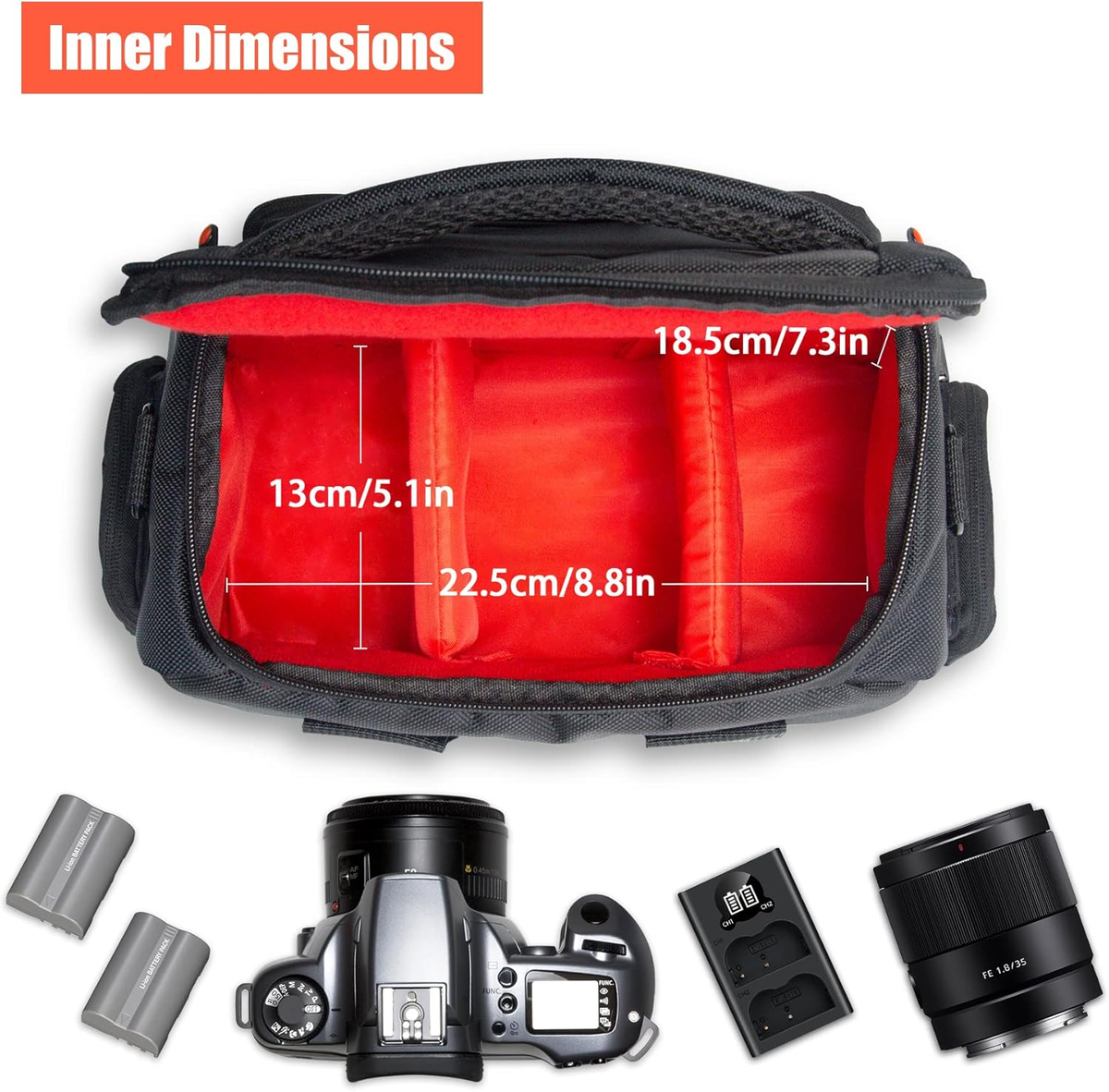 PortaBrace Camera Rain Cover For Nikon D850 RS-D850 B&H Photo - View #6