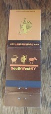INDIAN ON MATCHBOOK MATCHCOVER: SOUTHWESTNY.COM -F16