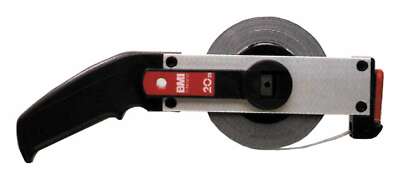 BMI Rahmenbandmaß 30m x 13 mm Stahl weißlackiert - 501021030A