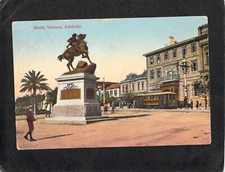 C2520 Australia SA Adelaide North Tce PU1910 State Stamp vintage postcard