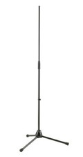K&m 201a/2-black 35"-62" Tripod Base Heavy Duty Microphone Stand