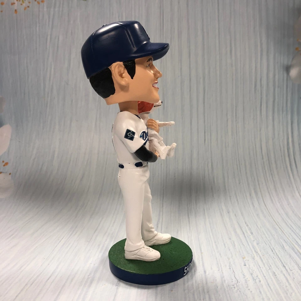 Shohei Ohtani & Decoy Bobblehead White L.A. Dodgers 8/28/24 NEW with Box - Image 3 of 3