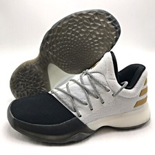 Adidas Harden Vol. 1 White Youth Basketball shoes BY3481 sz 4 / 6.5