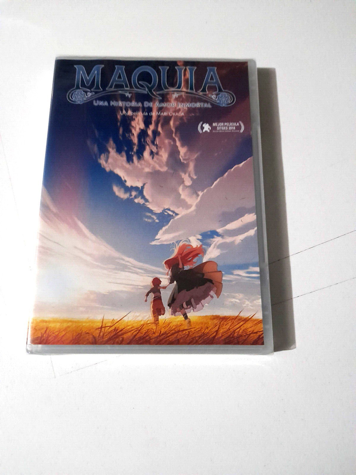 DVD "MAQUIA" PRECINTADO SEALED MARI OKADA UNA HISTORIA DE AMOR INMORTAL
