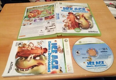 Ice Age Dawn of the Dinosaurs | Xbox 360 | NTSC AMERICAN VERSION
