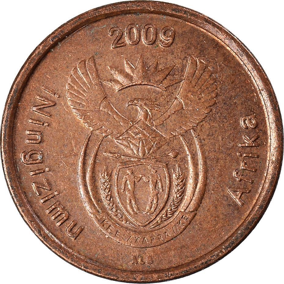 South Africa 5 Cents Zulu Legend - iNingizimu Afrika Coin KM464