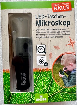 LED Microscope Moses Expedition Nature Researchers Child's Play Outdoor 9788