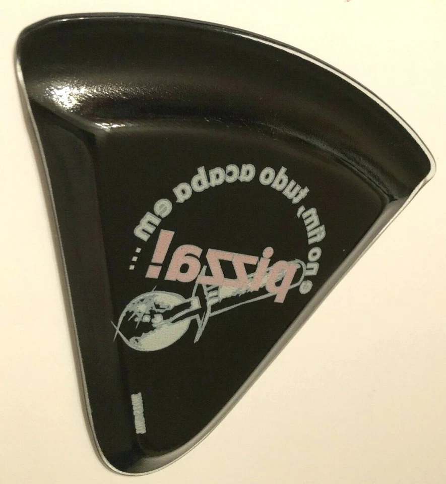 Set of 4 Tok & Stok and in the end, it all ends up in pizza! Pizza Glass Server - Image 3 of 3