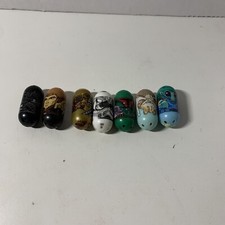 Star Wars Mighty Beanz Lot 7  Anakin Skywalker Chewbacca Boba Fett Sand Troope