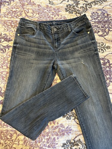 Plus Size Simply Vera Vera Wang Mid-Rise Skinny Jeans