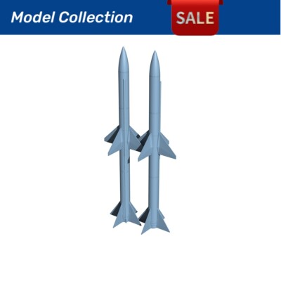 Details Up US Air Force AIM-7 Air-To-Air Missile 1/32 1/48 1/72 1/144 2pcs
