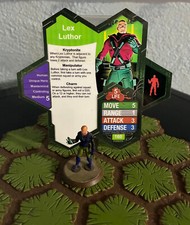 Heroscape Custom Card  Figure / Lex Luthor / DC Supervillain