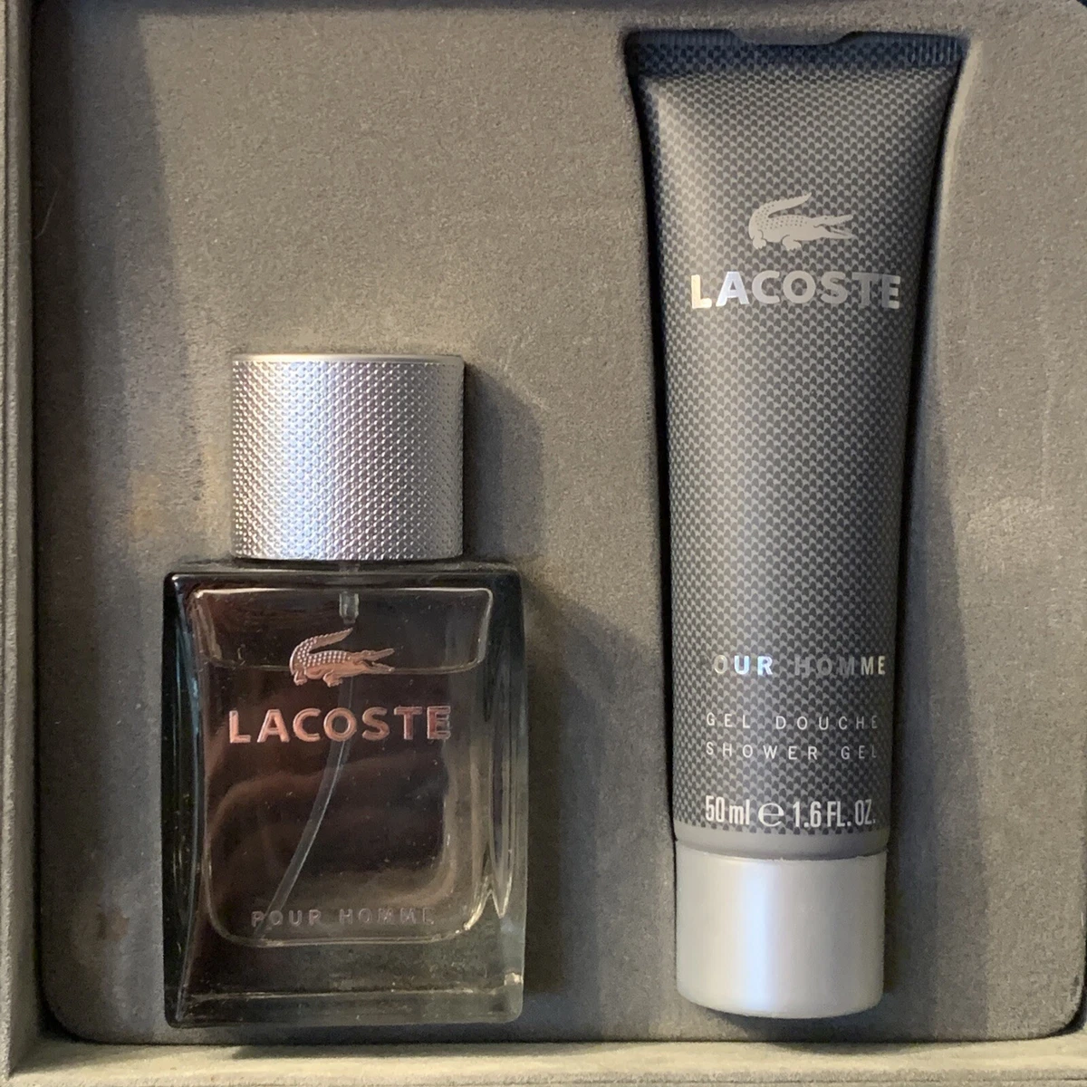 LACOSTE HOMME GIFT SET MEN&#039;S COLOGNE SHOWER GEL |