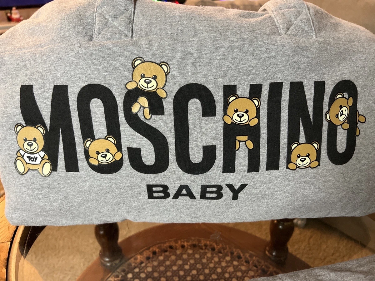 Love Moschino Baby Bag Gray With Changing Pad. eBay