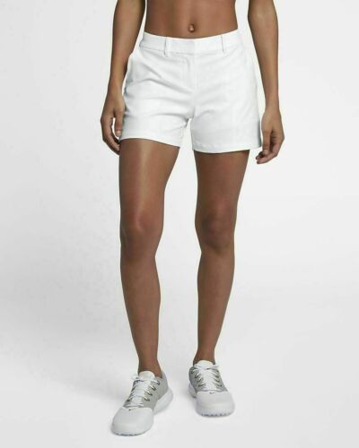 Nike Women´s 4.5” Woven Flex Golf Shorts Athletic NWT Sz 16 White