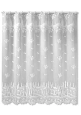 Heritage Lace Pinecone White Tier 60" X 24"