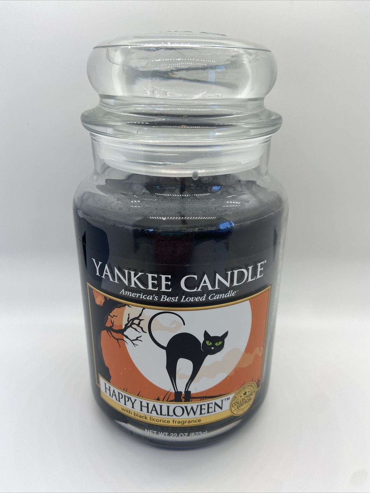 Yankee Candle Happy Halloween Collector’s Edition 22 oz Black Licorice