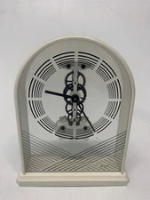 80's Skeleton Clock / Haller Germany  Vintage FREE SHIPPING