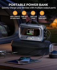 Car Jump Starter with Air Compressor 6000A 160PSI Portable Jump Starter LargeLCD