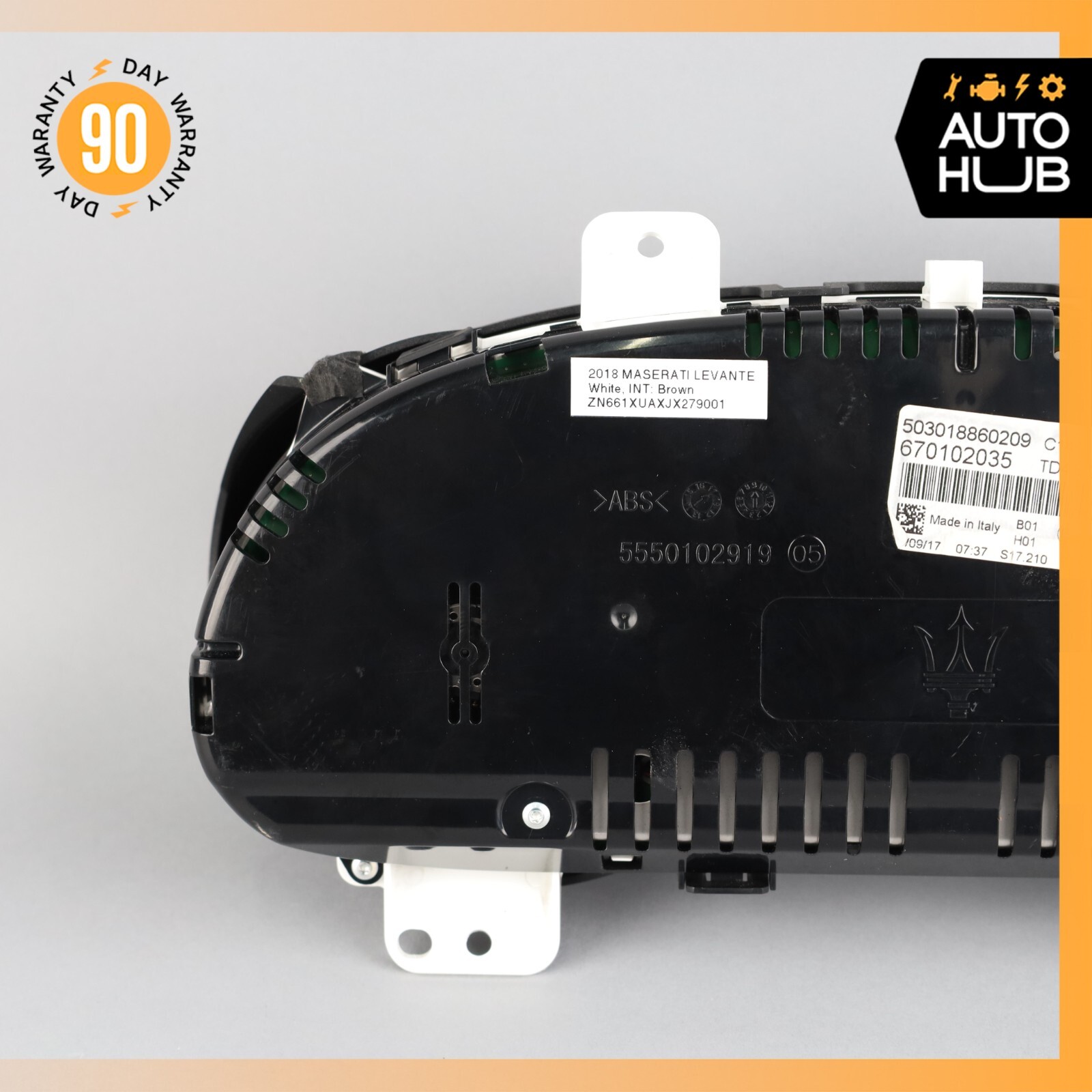 17-20 Maserati Levante M161 3.0L V6 Instrument Cluster Speedometer OEM 75k