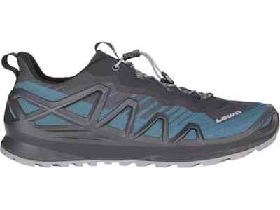 LOWA Men's Merger GTX Lo Lightweight Sneaker Shoes US - Steel Blue Anthracite