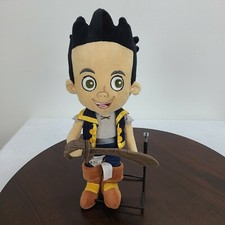Disney Store Jake And The Never Land Pirates Jake Plush 13" Doll Stuffed Toy