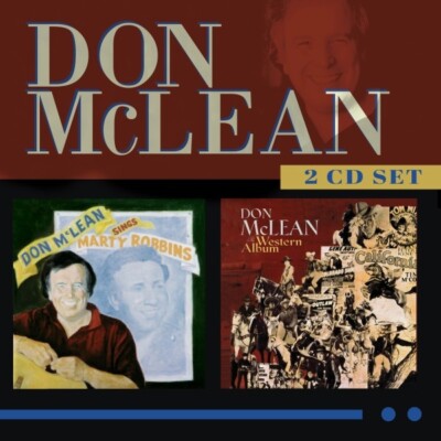 DON MCLEAN - DON MCLEAN SINGS MARTY ROBBINS AND THE WESTERN ALB  2 CD NEU
