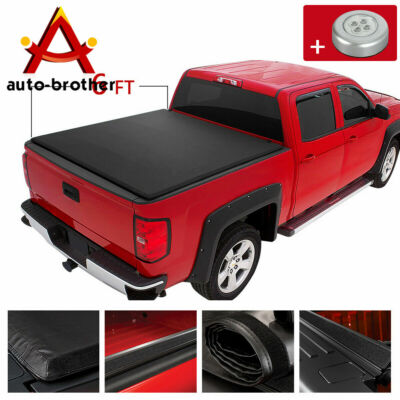 #ad Soft Roll Up Tonneau Cover 6Ft Bed For 2016 2020 Toyota Tacoma Vinyl $125.94