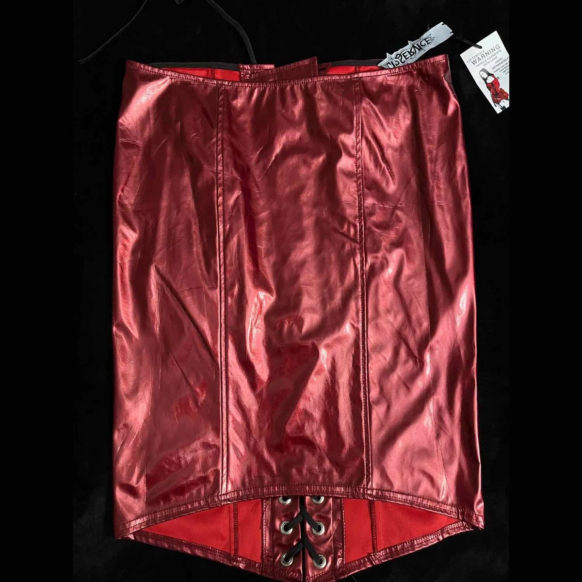 Vinyl skirt smells like cheap fish