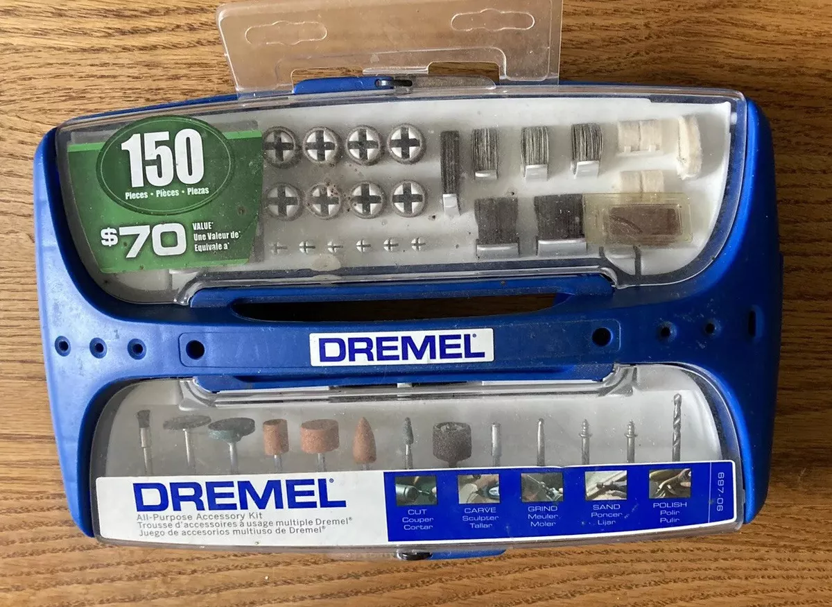 Dremel 150 on sale piece accessory kit