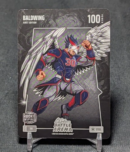 Drake Baldwin BALDWING Steel 2026 Bo Jackson Battle Arena Card #158 Braves