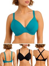 Freya Jewel Cove Bikini Top Underwired Plunge Bikini Top Multiway Bikinis