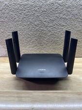 Linksys RE9000 Wi-Fi Range Extender AC3000 Max-Stream Tri-Band with Power Cord
