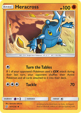 HERACROSS 107/236 UC UNIFIED MINDS POKEMON NM/M