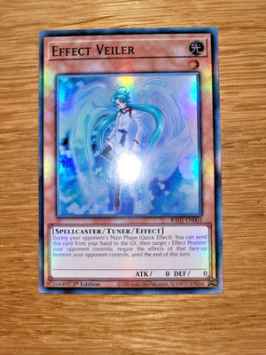 Yugioh Effect Veiler RA01-EN014 Super Rare English 1st Edition