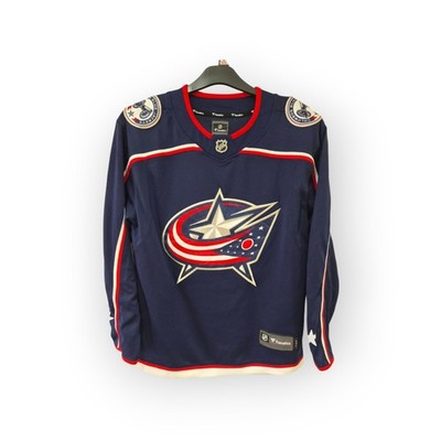 Fanatics Columbus Blue Jackets NHL Hockey Trikot, Navy, Größe S