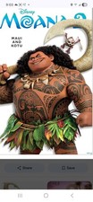 MAUI FROM MOANA HALLOWEEN COSTUME Size SMALL