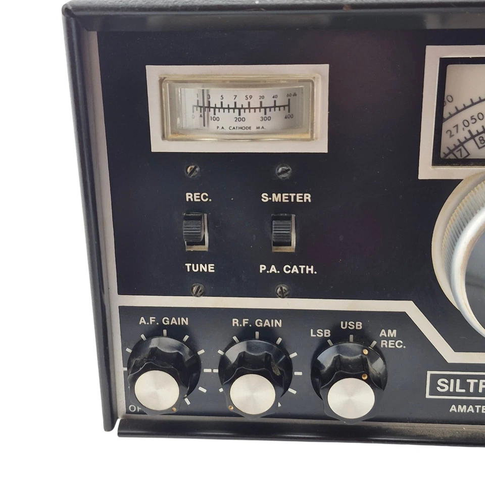 Vintage Siltronix 1011D Comanche Ham Radio 10-meter amateur transceiver - Image 4 of 4