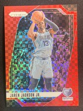 Jaren Jackson Jr. 2024-25 Panini Prizm Red Power Base /75 #140