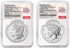 Presale 2026 W Morgan &Peace Silver Dollar Enhanced Liberty Bell NGC MS70 #2830