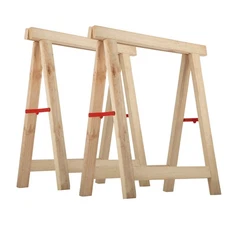 Saw Horses 2 Pack Trestles Heavy Duty Work Stands 2600 LB Load Capacity